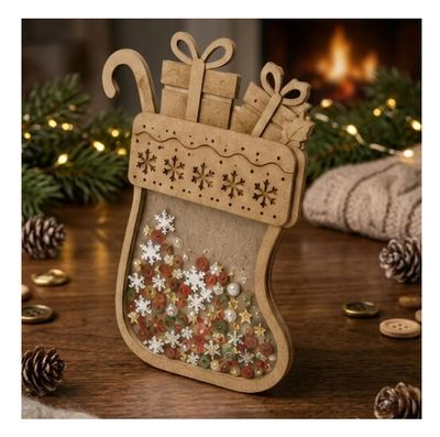 Craftreat - 3D Shaker Chipboard, Stockings