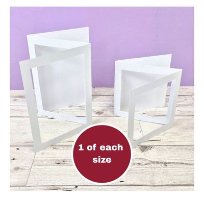 Hunkydory Crafts - Tri-Panel Aperture Card Blanks