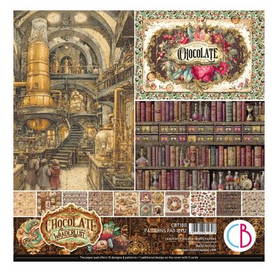 Ciao Bella - Chocolate Wanderlust 12x12 Pattern Paper Pad