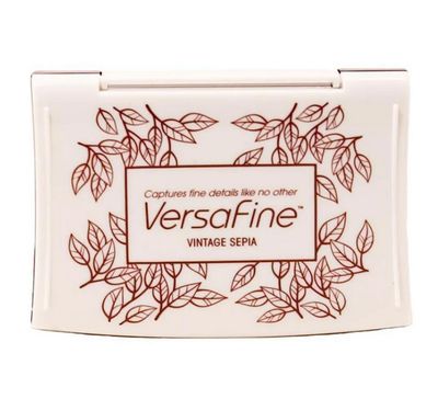 Tsukinkeko - Versafine Ink Pad, Vintage Sepia (Large)