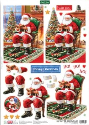 Katy Sue - Santa's Story Single Sheet