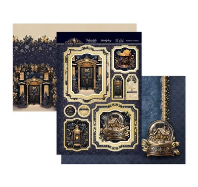 Hunkydory Crafts - Adorable Scoreable Home For Christmas Luxury Topper Set