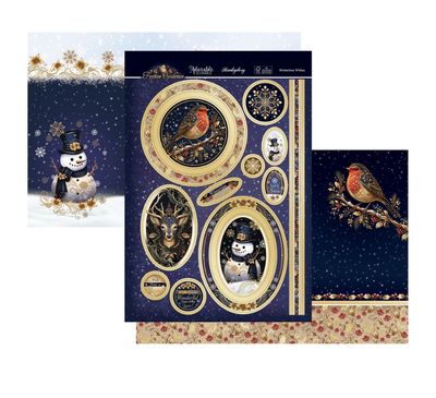 Hunkydory Crafts - Adorable Scoreable Wintertime Wishes Luxury Topper Set