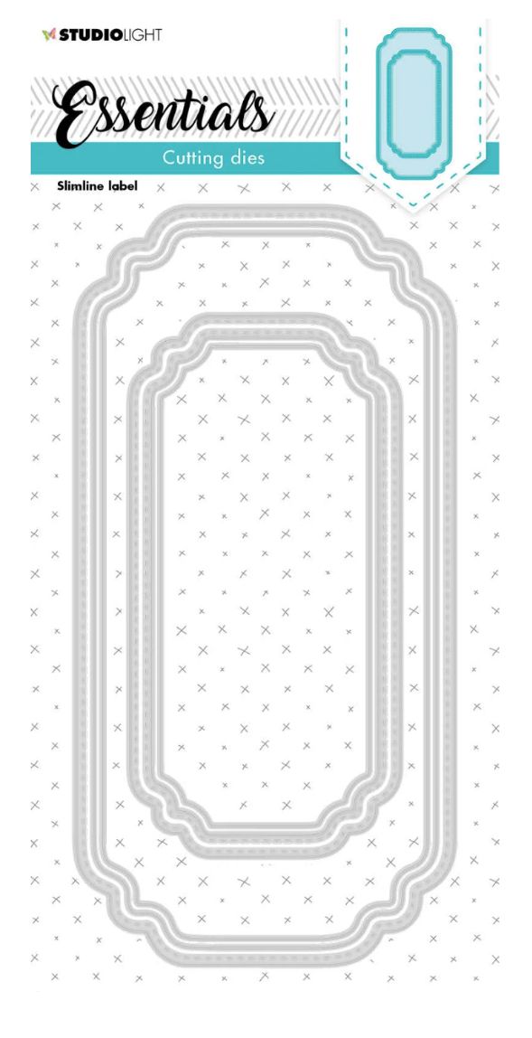 Studio Light - Essentials Slimline Label Cutting Die