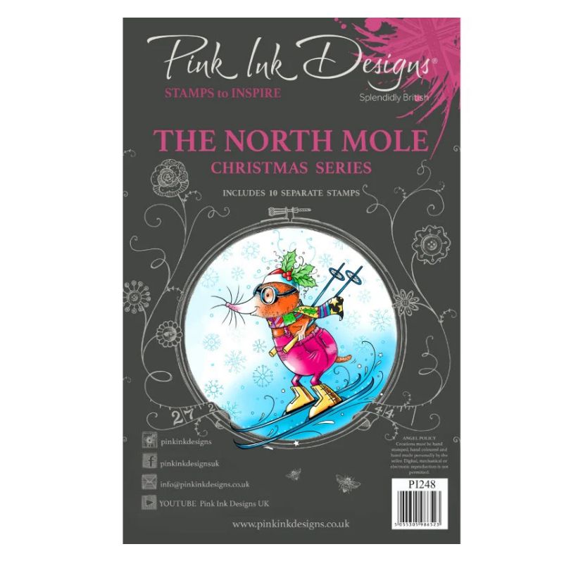 Pink Ink Designs - The North Mole Stamp Set 10pcs