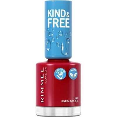 KIND & FREE CLEAN PLANT BASED NAIL POLISH 152 Tidal Wave Blue