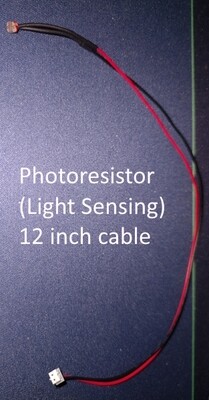 Photoresistor (Light-sensing) Cable - 10k ohm
