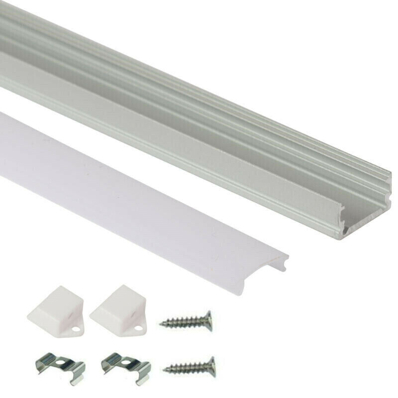 3.3 foot (1 meter) LED Channel with Diffuser