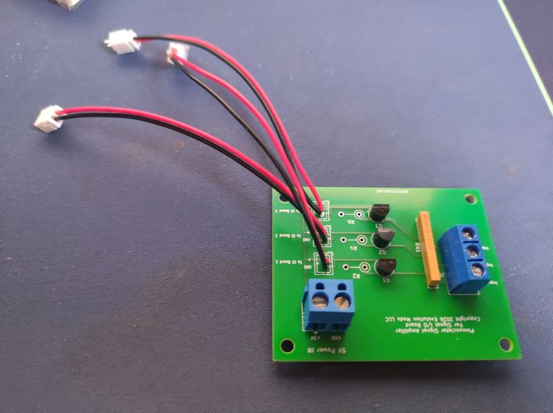 IO Board Input Signal Amplifier (for Stern Spike3 and most other low current switches)