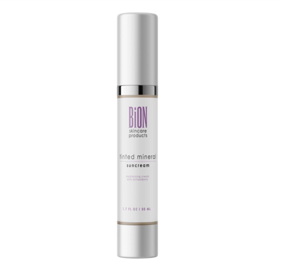Aurinkosuoja/ Kosteusvoide Tinted Mineral Suncream 50 ml