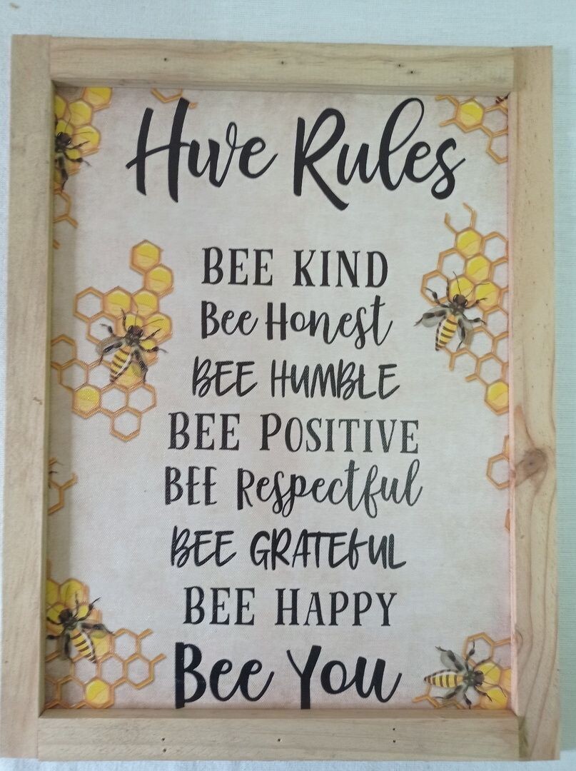 As abelhas tem regras