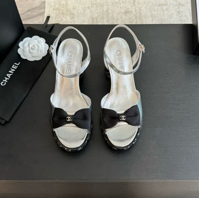 Chanel women chunky heels CLC01