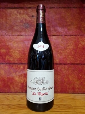 Bourgogne rouge la Myotte 2014 domaine Guillot Broux