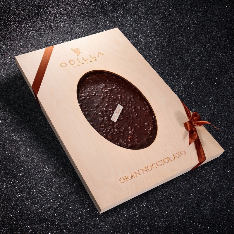 Tavoletta di cioccolato con nocciole "GRAN NOCCIOLATO FONDENTE" 1200g