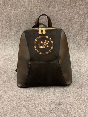 Velvet Leather Ladies Rucksack