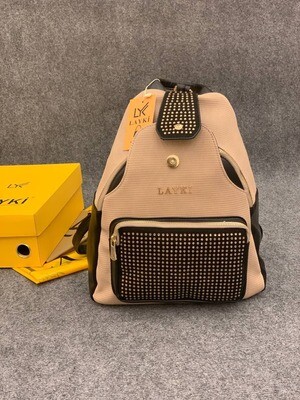 Fabric Ladies Rucksack - Ivory