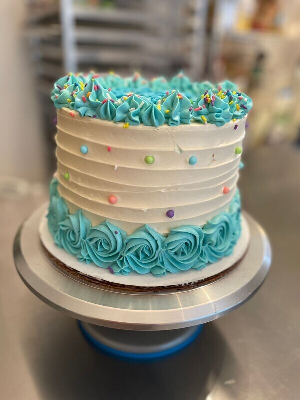 8" Round 3-Layer Cake