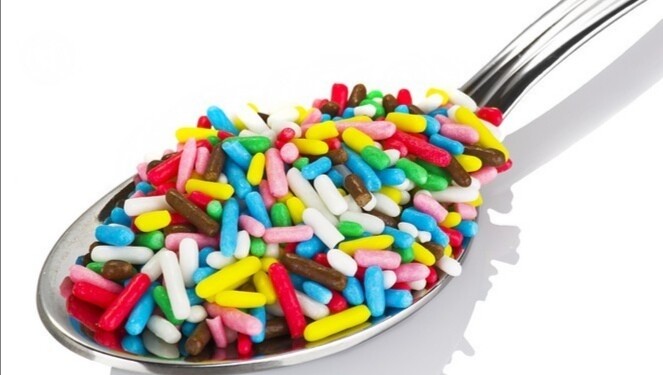 Codette di Zucchero Colorate Busta da Kg.1