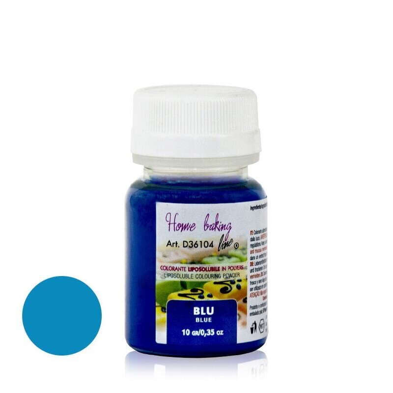Colore Polvere Liposolubile 10 Gr BLU