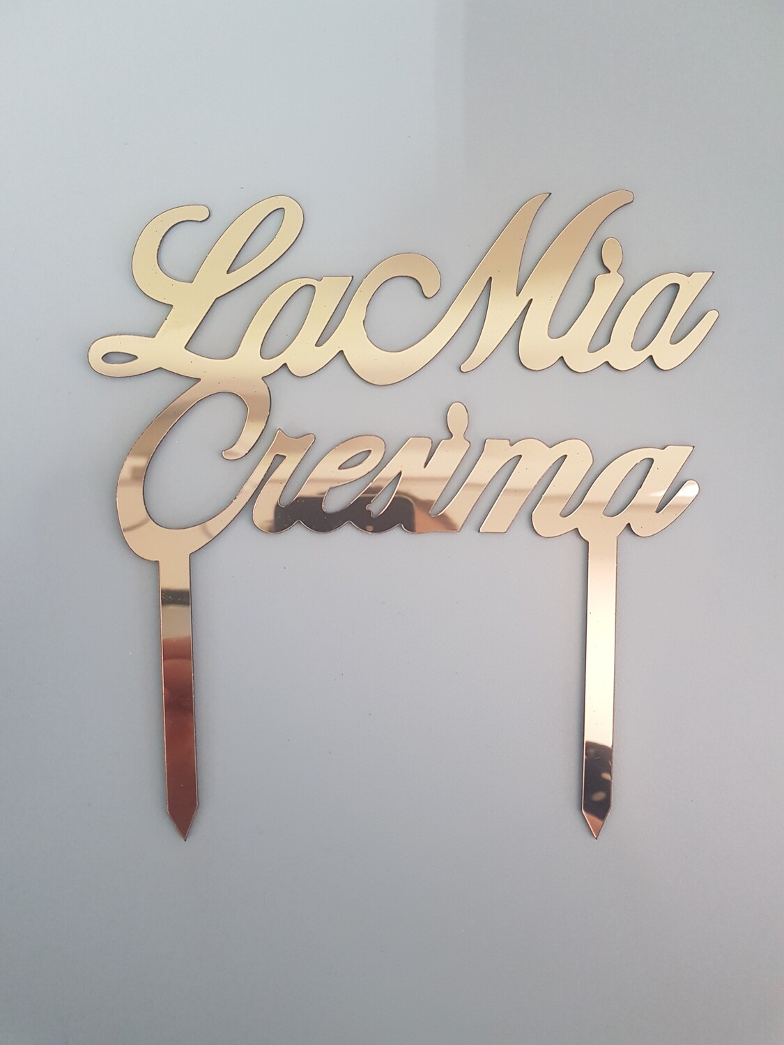 Topper La Mia Cresima Oro 15 cm