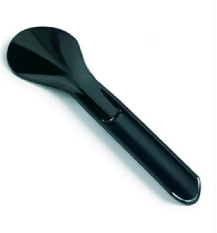 Paletta Gelato Policarbonato Nero CM.26