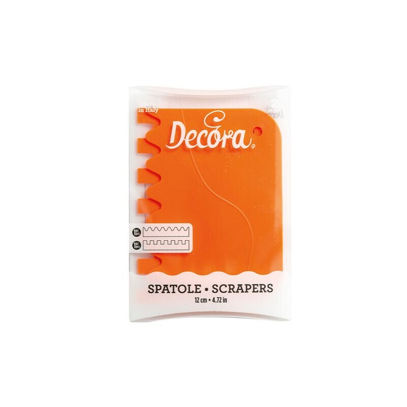 Kit 2 Spatole Decorative Ondulate