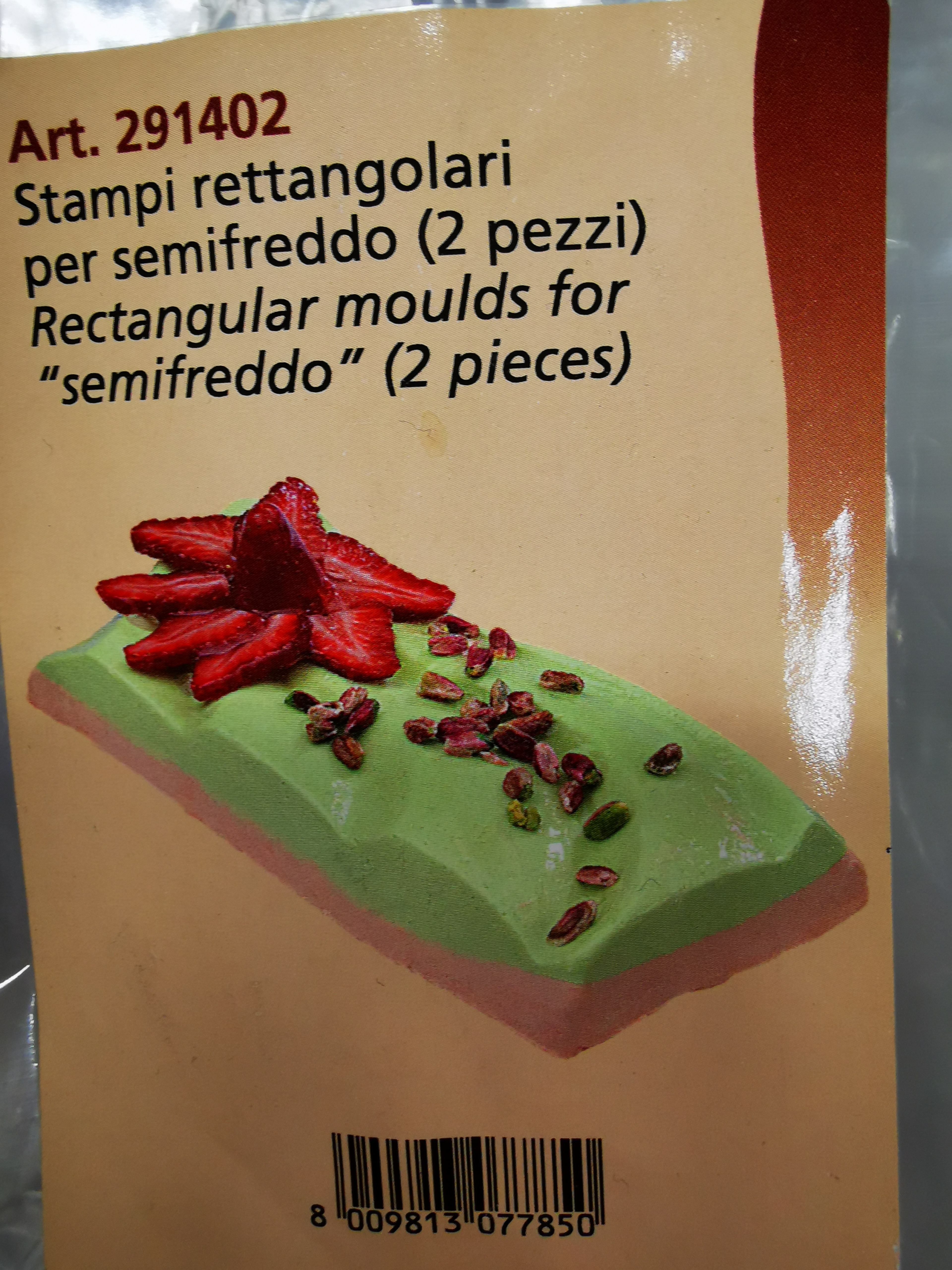 Kit 2 Stampi Termoformati Gelato E Semifreddi