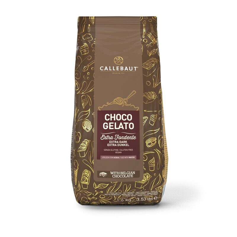 ChocoGelato "Extra Fondente" Callebaut 1600 gr