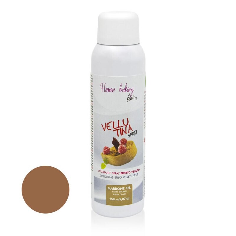 Vellutina Spray Colorante Marrone Scuro 150ML