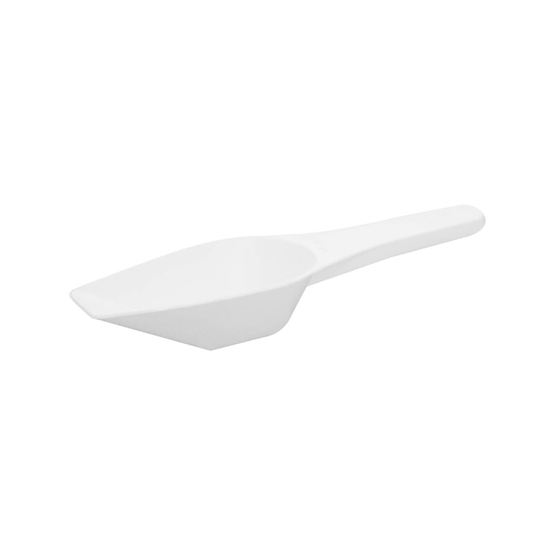 Sassola Piatta In Plastica Bianca 250 Ml