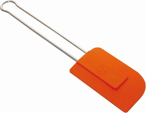 Spatola in Silicone manico in metallo 21 cm
