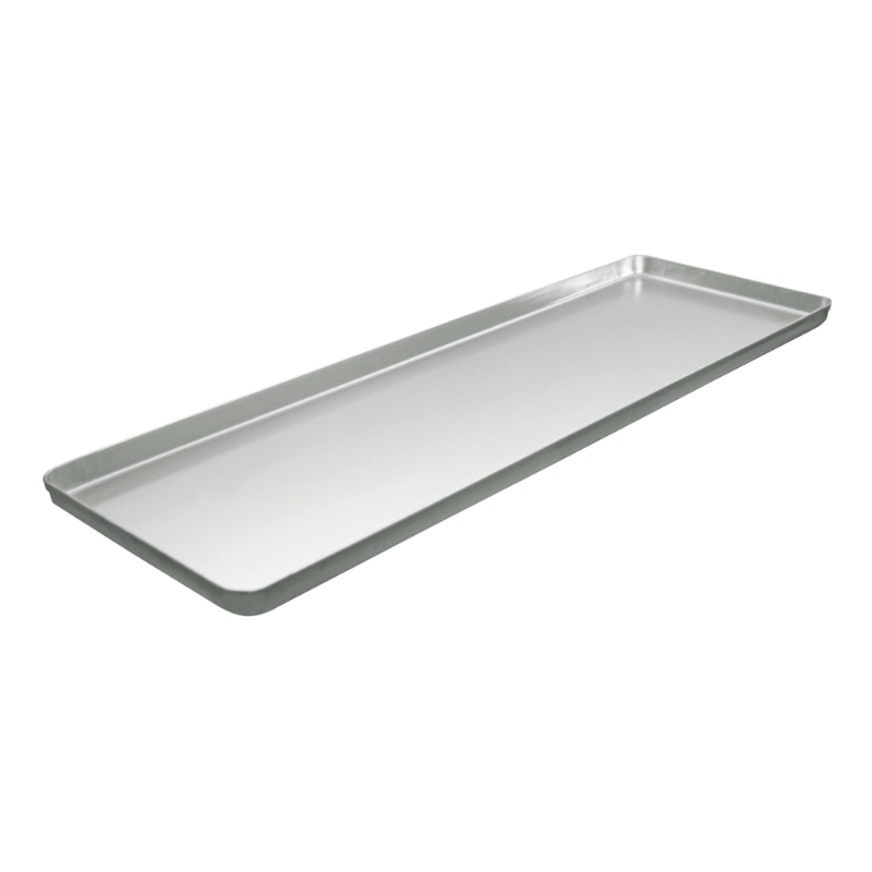 Vassoio da Banco in Alluminio 20 x 60 x h2 cm