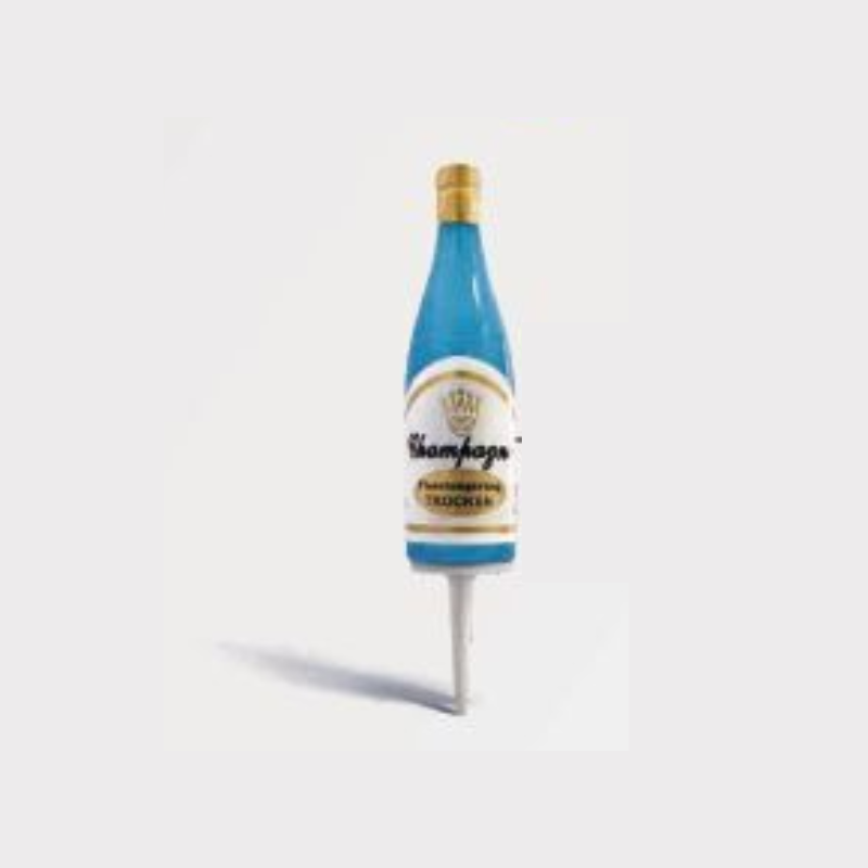 Soggetto Natale Bottiglia di Champagne