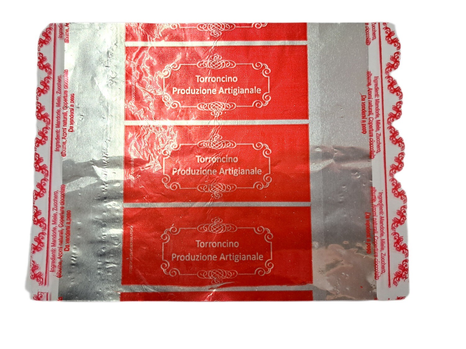 Incarto Accoppiato per Torroncini 20 x 15 Cm 1 Kg