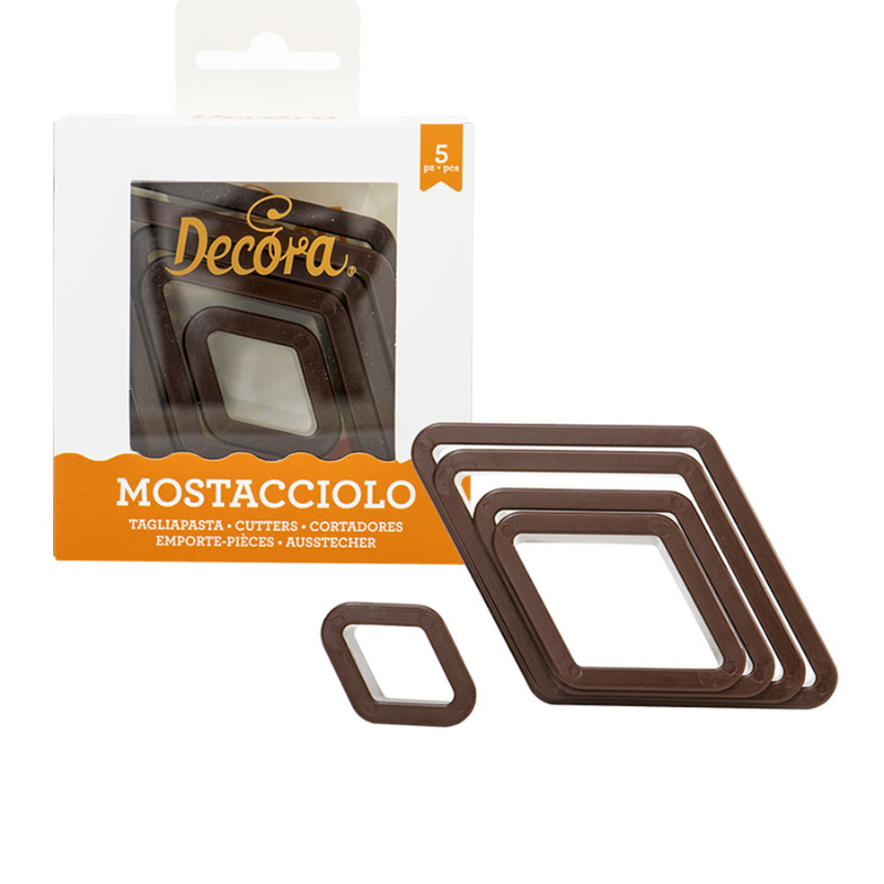 Set Tagliapasta Mostacciolo Pezzi 5