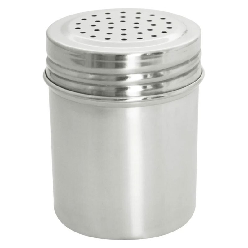 Spargizucchero con Fori Piccoli in Acciaio Inox  250 Ml