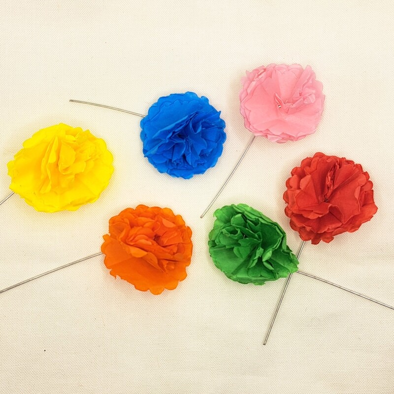 Decorazioni per Agnelli Pasquali "Fiori carta" Pezzi 25