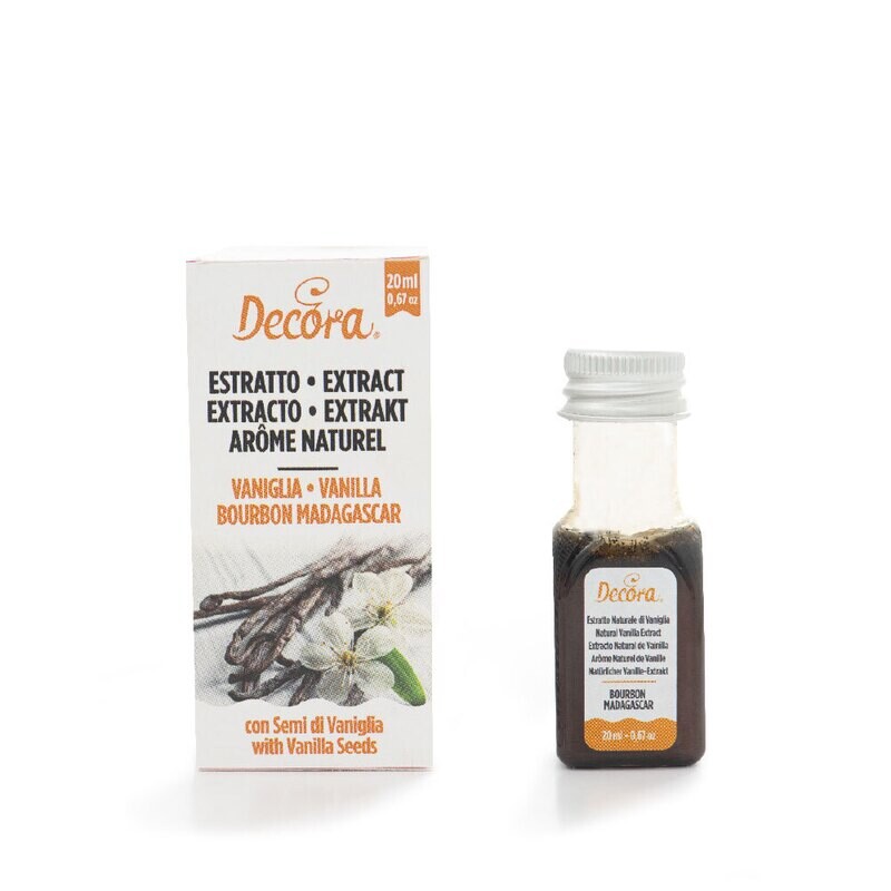 Estratto Naturale di Vaniglia Bourbon Madagascar 20 Ml