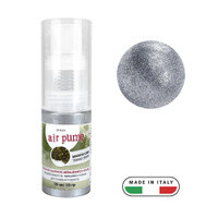 Glitter Polvere Spray Argento Glitter Gr 10