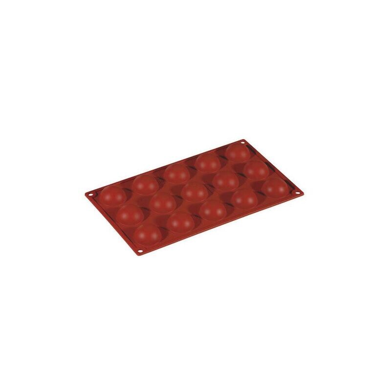 Stampo Silikone Semisfera 15 Impronte 17 Ml
