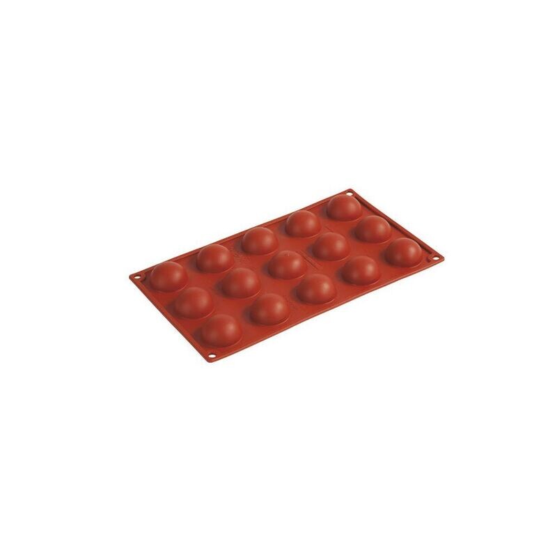 Stampo Silikone Semisfera  15 Impronte 33 Ml