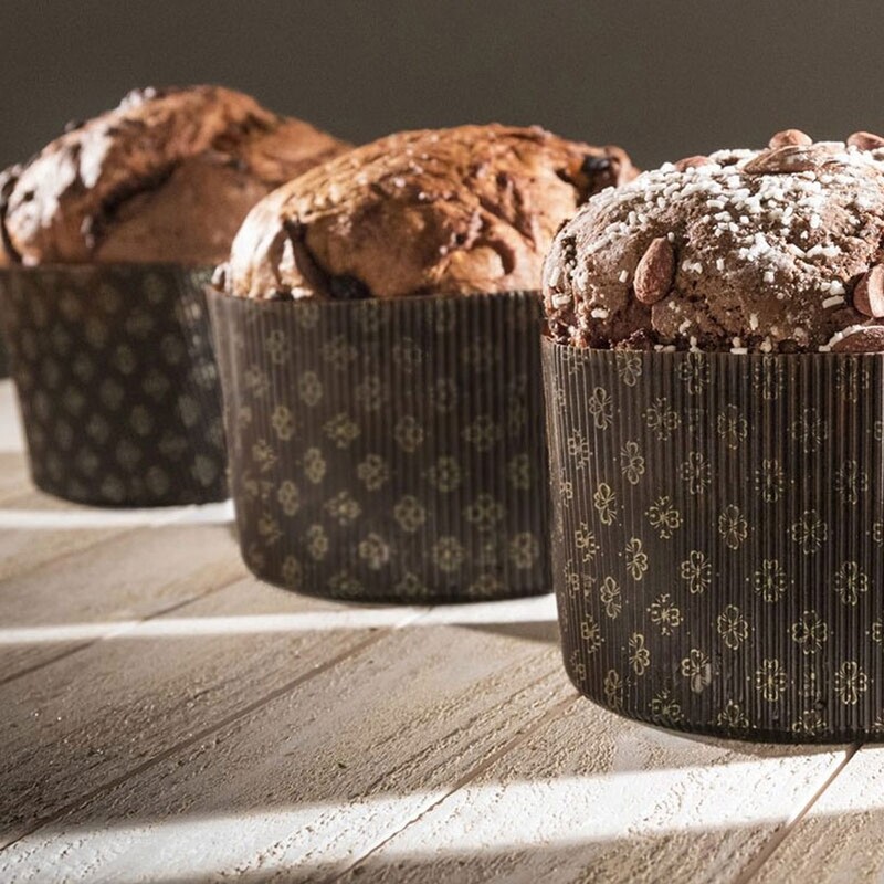 Forme Panettone Alto Rigido da 500 G Pezzi 25