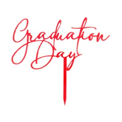 Topper Plexiglass Graduation Day