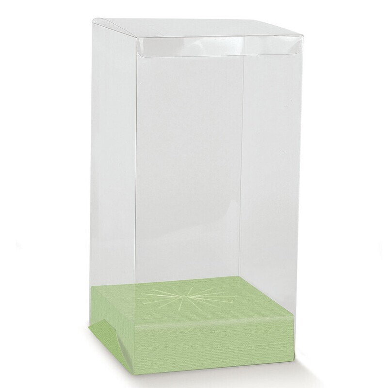 Scatola Acetato Uovo Pasqua Kg.1 Verde