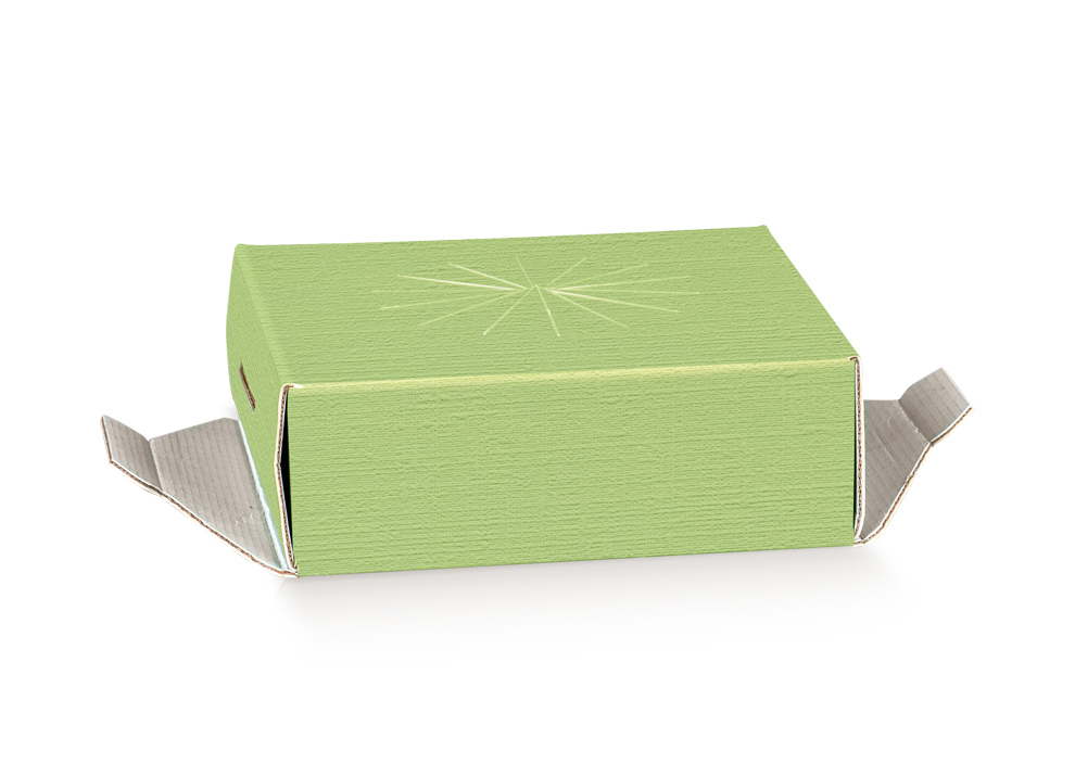 Scatola Acetato Uovo Pasqua Kg.1 Verde