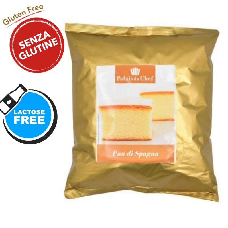 Preparato Pan Di Spagna Gluten Free Busta da  Kg.2.5
