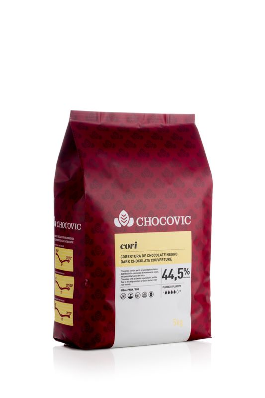 Gocce Cioccolato Puro Fondente Chocovic  Kg.5