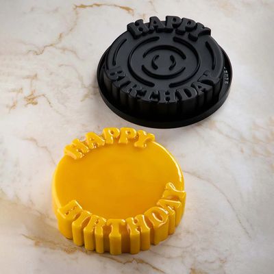 Stampo in Silicone Pavocake "Happy Birthday" Pavoni