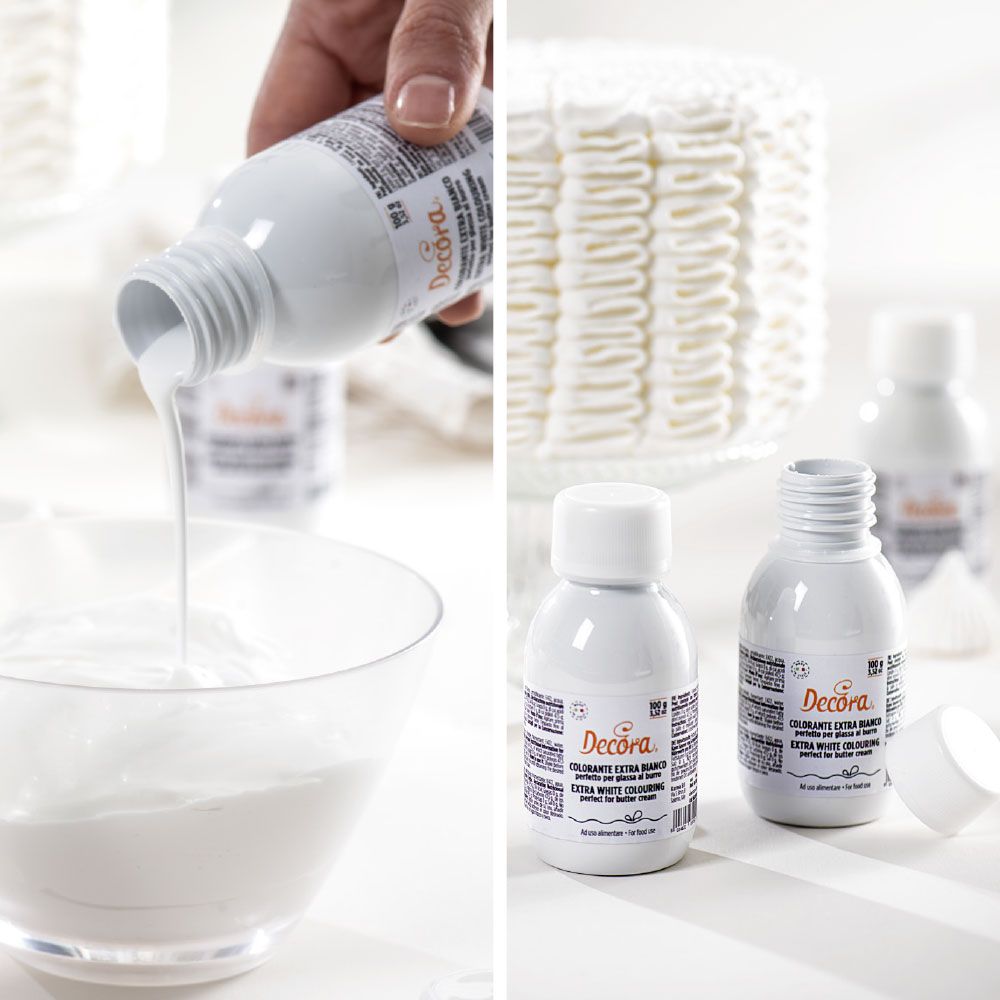 Colore Gel Bianco Decora Gr 100