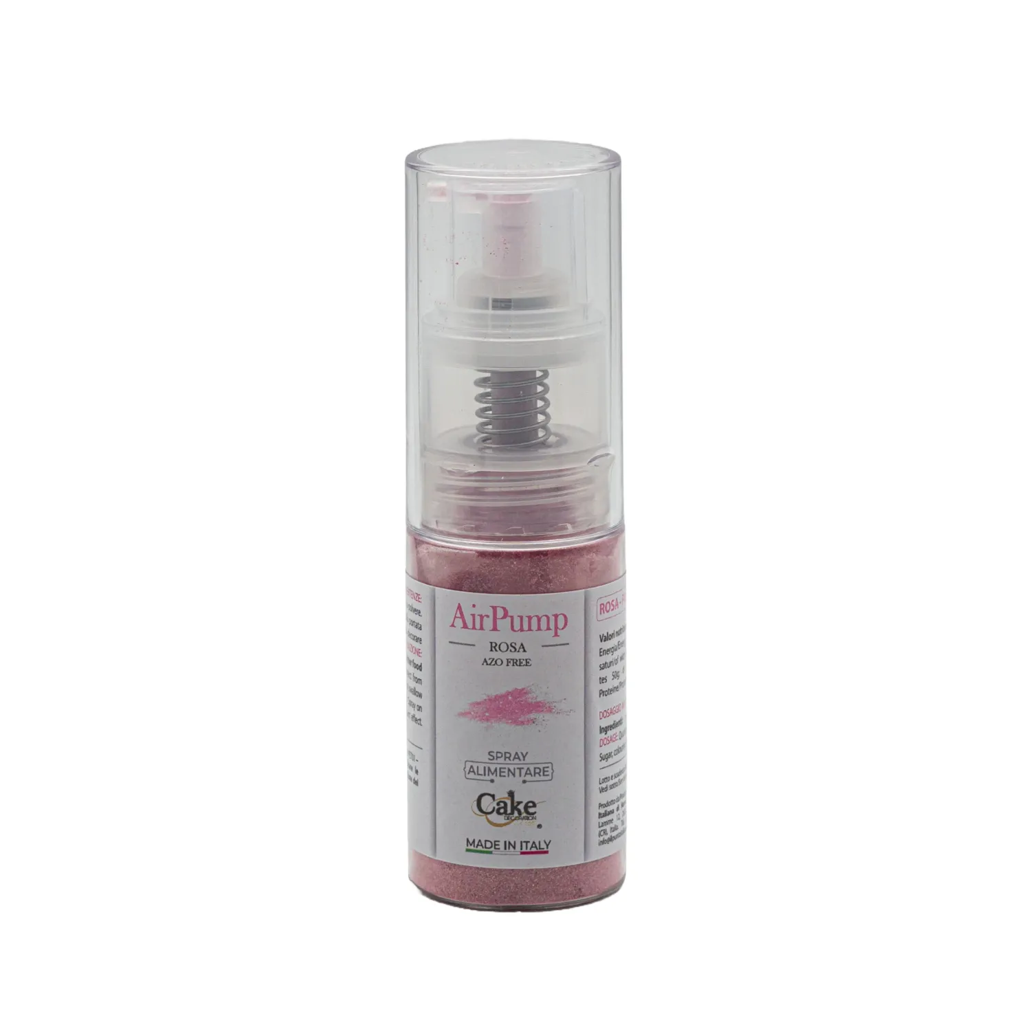 Glitter Polvere Spray Rosa Glitter Gr 10